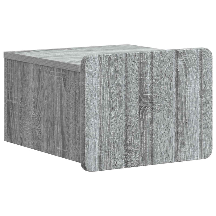 Dulap de noapte suspendat Sonoma gri 33 x 34,5 x 24 cm - WALTI WALTI