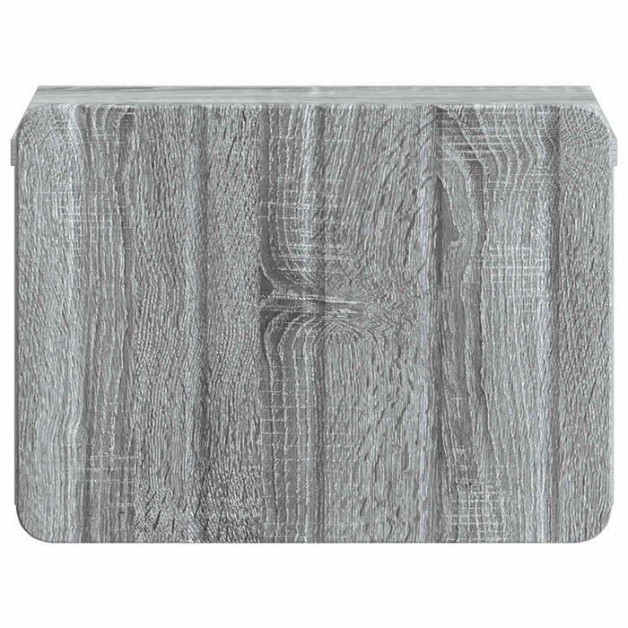 Dulap de noapte suspendat Sonoma gri 33 x 34,5 x 24 cm - WALTI WALTI