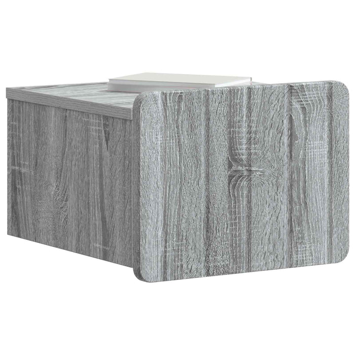 Dulap de noapte suspendat Sonoma gri 33 x 34,5 x 24 cm - WALTI WALTI