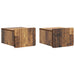 Dulap de noapte suspendat 2 pcs Lemn vechi 33 x 34,5 x 24 cm - WALTI WALTI