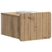 Dulap de noapte suspendat Stejar Artizanal 33 x 34,5 x 24 cm - WALTI WALTI
