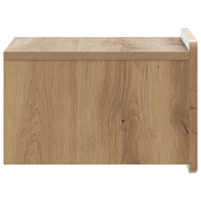 Dulap de noapte suspendat Stejar Artizanal 33 x 34,5 x 24 cm - WALTI WALTI