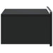Dulap de noapte suspendat cu sertar Negru 49 x 34,5 x 24 cm - WALTI WALTI