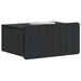 Dulap de noapte suspendat 2 pcs Negru 49 x 34,5 x 24 cm - WALTI WALTI