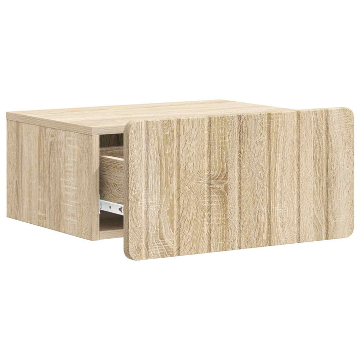 Dulap de noapte suspendat Stejar Sonoma 49 x 34,5 x 24 cm - WALTI WALTI