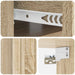 Dulap de noapte suspendat 2 pcs Stejar Sonoma 49 x 34,5 x 24 cm - WALTI WALTI
