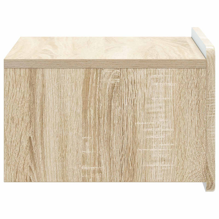 Dulap de noapte suspendat 2 pcs Stejar Sonoma 49 x 34,5 x 24 cm - WALTI WALTI