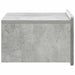 Dulap de noapte suspendat cu sertar Gri Beton 49 x 34,5 x 24 cm - WALTI WALTI