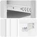 Dulap de noapte suspendat Alb foarte lucios 49 x 34,5 x 24 cm - WALTI WALTI