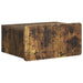 Dulap de noapte suspendat Stejar fumuriu 49 x 34,5 x 24 cm - WALTI WALTI