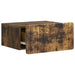 Dulap de noapte suspendat Stejar fumuriu 49 x 34,5 x 24 cm - WALTI WALTI