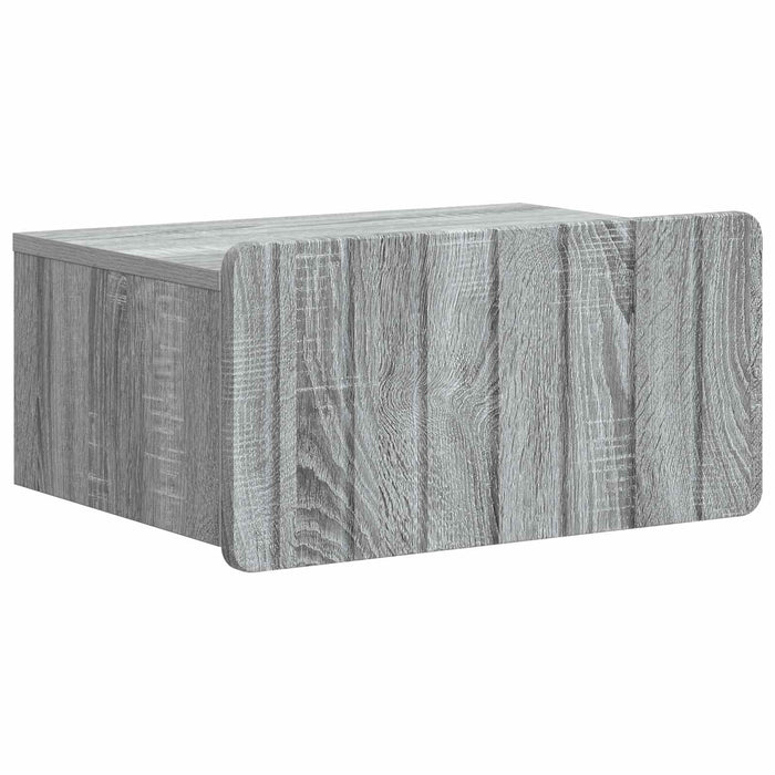 Dulap de noapte suspendat Sonoma gri 49 x 34,5 x 24 cm - WALTI WALTI