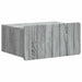 Dulap de noapte suspendat Sonoma gri 49 x 34,5 x 24 cm - WALTI WALTI