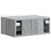 Dulap de noapte suspendat Sonoma gri 49 x 34,5 x 24 cm - WALTI WALTI
