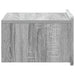 Dulap de noapte suspendat 2 pcs Sonoma gri 49 x 34,5 x 24 cm - WALTI WALTI