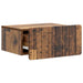 Dulap de noapte suspendat Lemn vechi 49 x 34,5 x 24 cm - WALTI WALTI