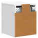 Dulap de noapte suspendat Alb 33 x 34,5 x 43 cm Lemn prelucrat - WALTI WALTI