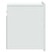 Dulap de noapte suspendat Alb 33 x 34,5 x 43 cm Lemn prelucrat - WALTI WALTI