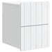 Dulap de noapte suspendat cu sertar 2 pcs Alb 33 x 34,5 x 43 cm - WALTI WALTI
