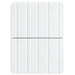 Dulap de noapte suspendat cu sertar 2 pcs Alb 33 x 34,5 x 43 cm - WALTI WALTI