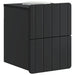 Dulap de noapte suspendat cu sertar Negru 33 x 34,5 x 43 cm - WALTI WALTI