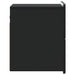 Dulap de noapte suspendat 2 pcs Negru 33 x 34,5 x 43 cm - WALTI WALTI