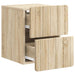 Dulap de noapte suspendat Stejar Sonoma 33 x 34,5 x 43 cm - WALTI WALTI