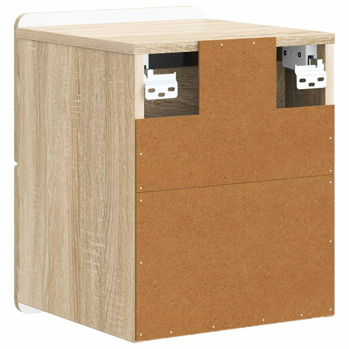Dulap de noapte suspendat Stejar Sonoma 33 x 34,5 x 43 cm - WALTI WALTI