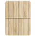 Dulap de noapte suspendat 2 pcs Stejar Sonoma 33 x 34,5 x 43 cm - WALTI WALTI