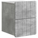 Dulap de noapte suspendat cu sertar Gri Beton 33 x 34,5 x 43 cm - WALTI WALTI