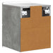 Dulap de noapte suspendat cu sertar Gri Beton 33 x 34,5 x 43 cm - WALTI WALTI