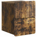 Dulap de noapte suspendat Stejar fumuriu 33 x 34,5 x 43 cm - WALTI WALTI