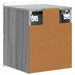 Dulap de noapte suspendat Sonoma gri 33 x 34,5 x 43 cm - WALTI WALTI