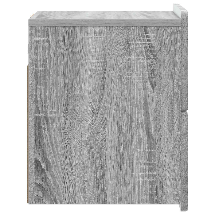 Dulap de noapte suspendat Sonoma gri 33 x 34,5 x 43 cm - WALTI WALTI