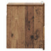 Dulap de noapte suspendat 2 pcs Lemn vechi 33 x 34,5 x 43 cm - WALTI WALTI