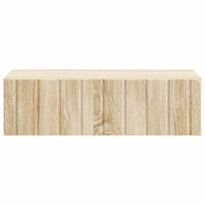 Masă laterală montată pe perete Stejar Sonoma 59 x 34,5 x 17 cm - WALTI WALTI