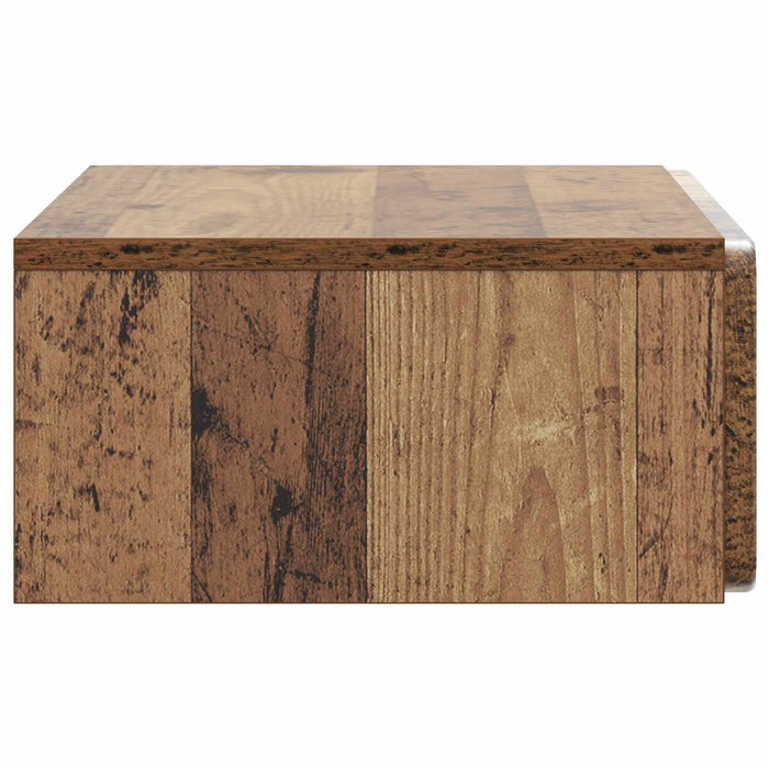 Masă laterală montată pe perete Lemn vechi 59 x 34,5 x 17 cm - WALTI WALTI
