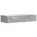 Masă laterală montată pe perete Gri Beton 87,5 x 34,5 x 17 cm - WALTI WALTI