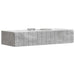 Masă laterală montată pe perete Gri Beton 87,5 x 34,5 x 17 cm - WALTI WALTI