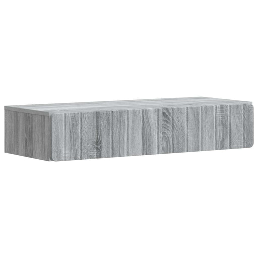 Masă laterală montată pe perete Sonoma gri 87,5 x 34,5 x 17 cm - WALTI WALTI
