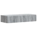 Masă laterală montată pe perete Sonoma gri 87,5 x 34,5 x 17 cm - WALTI WALTI