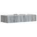 Masă laterală montată pe perete Sonoma gri 87,5 x 34,5 x 17 cm - WALTI WALTI