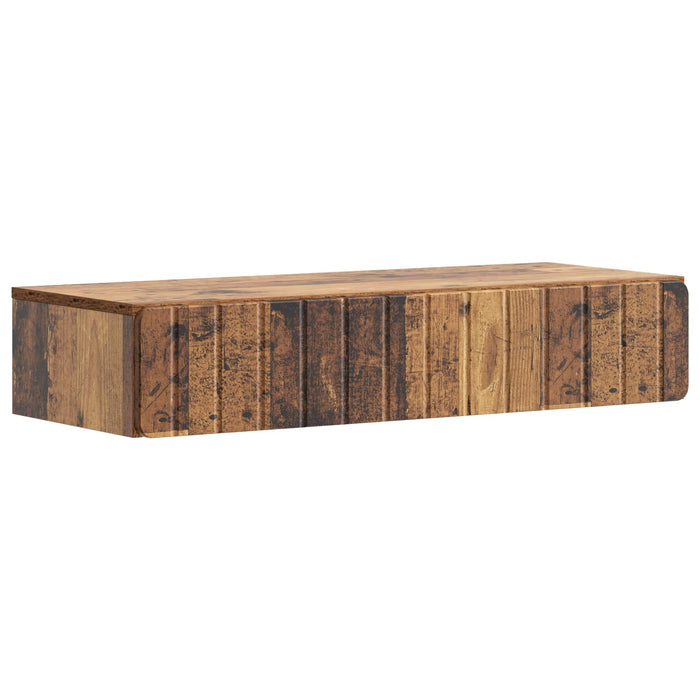 Masă laterală montată pe perete Lemn vechi 87,5 x 34,5 x 17 cm - WALTI WALTI