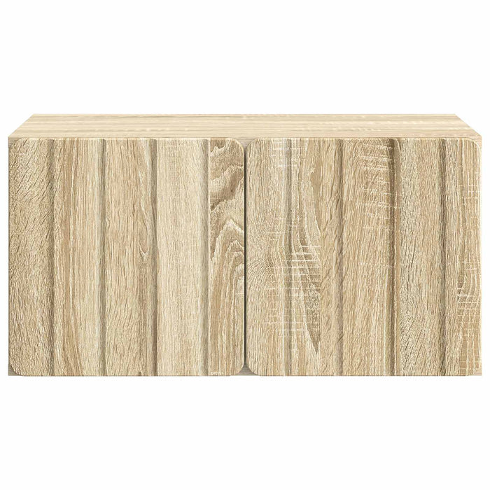Oglindă TV montată pe perete Stejar Sonoma 59,5 x 41 x 30 cm - WALTI WALTI