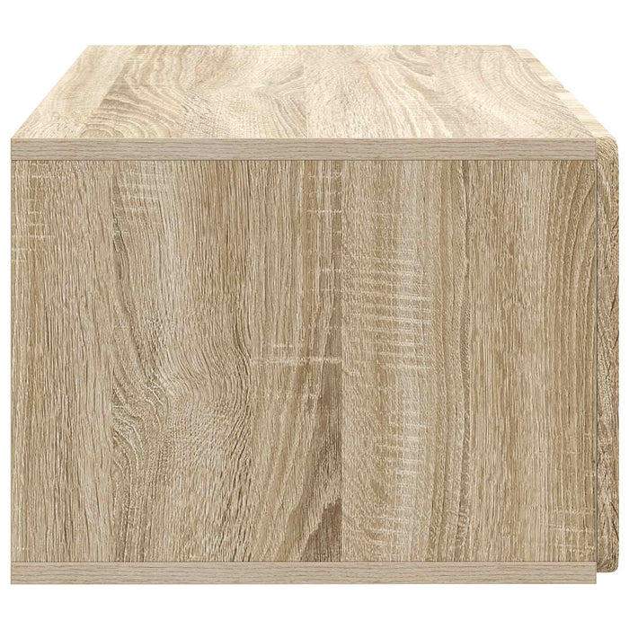 Oglindă TV montată pe perete Stejar Sonoma 59,5 x 41 x 30 cm - WALTI WALTI