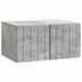Oglindă TV montată pe perete Gri Beton 59,5 x 41 x 30 cm - WALTI WALTI