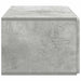 Oglindă TV montată pe perete Gri Beton 59,5 x 41 x 30 cm - WALTI WALTI