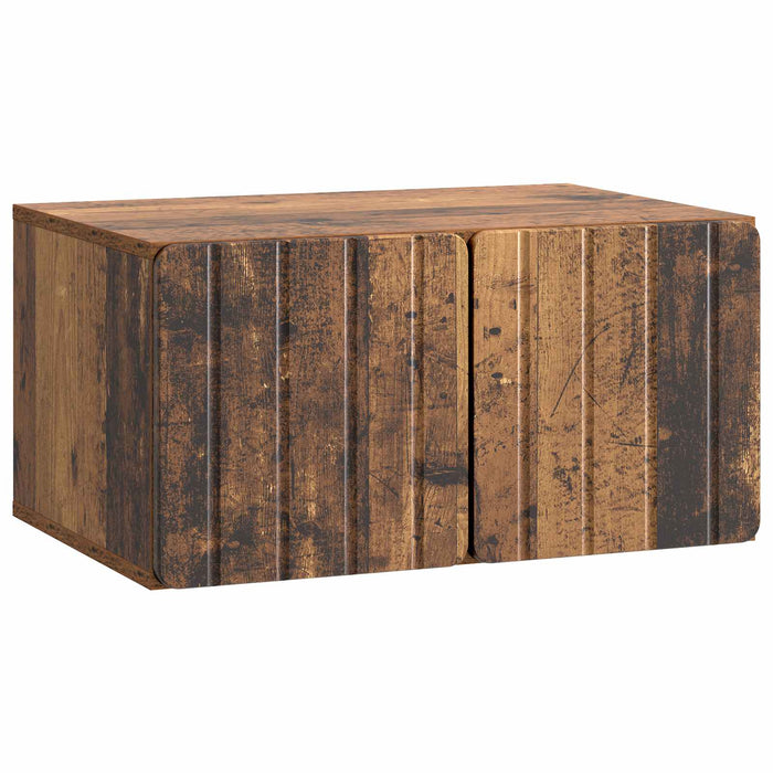 Oglindă TV montată pe perete Lemn vechi 59,5 x 41 x 30 cm - WALTI WALTI