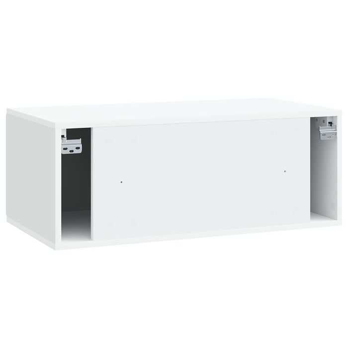 Oglindă TV montată pe perete Pe perete Alb 78,5 x 41 x 30 cm - WALTI WALTI