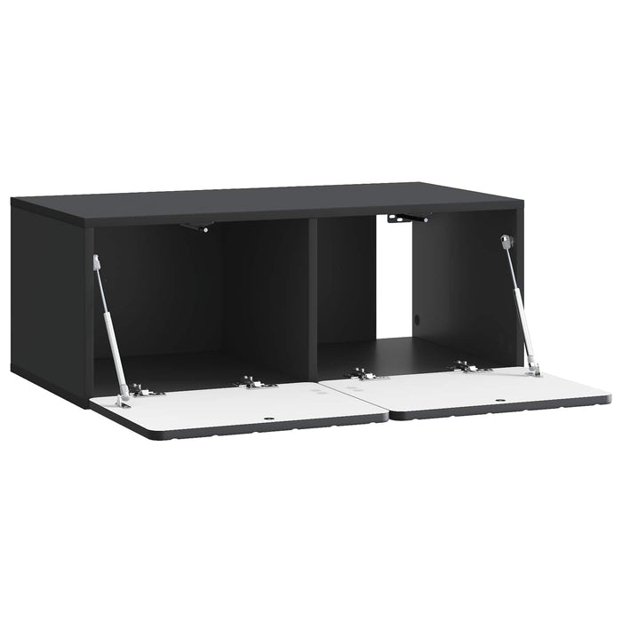 Oglindă TV montată pe perete Pe perete Negru 78,5 x 41 x 30 cm - WALTI WALTI